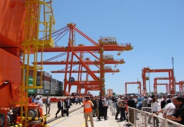 Scioli inauguró la terminal de contenedores
